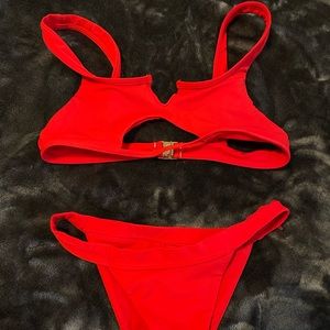 Fashion Nova red bikini